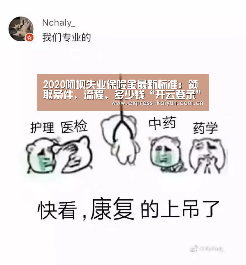 2020阿坝失业保险金最新标准:领取条件、流程、多少钱“开云登录”(图1) 开云体育官方